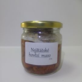 Nejštátské hovězí maso 