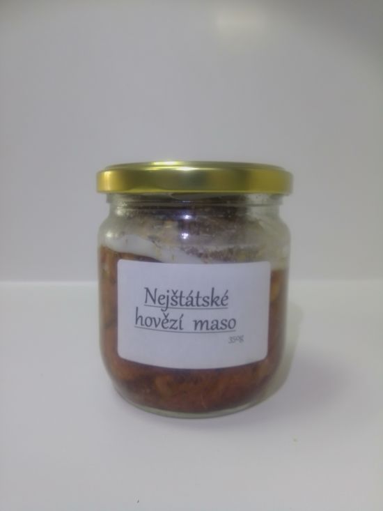 Nejštátské hovězí maso 
