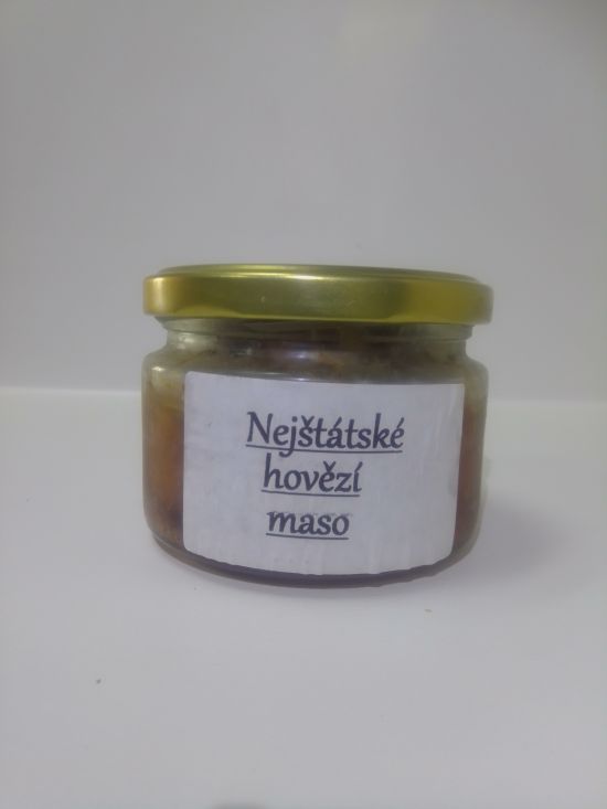 Nejštátské hovězí maso 