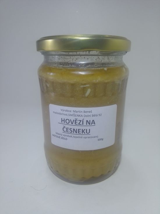 Hovězí na česneku