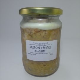 Vepřové výpečky se zelím