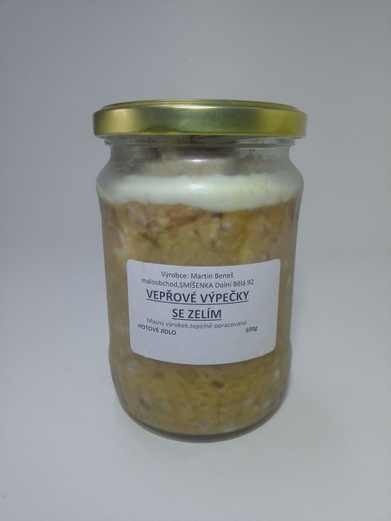 Vepřové výpečky se zelím