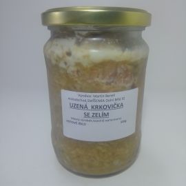 Uzená krkovička se zelím