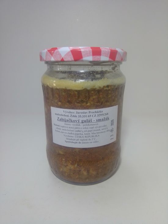 Zabijačkový guláš