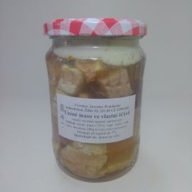 Uzené maso ve vlastní štávě