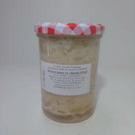 Kuřecí maso ve vlastní štávě