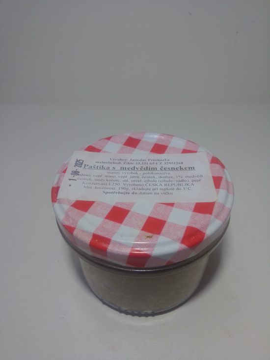 Paštika s medvědím česnekem