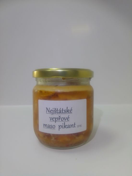Nejštátské vepřové maso pikant