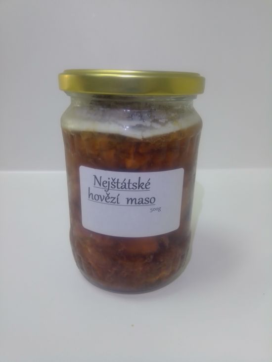 Nejštátské hovězí maso 